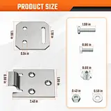 golf cart seat hinges